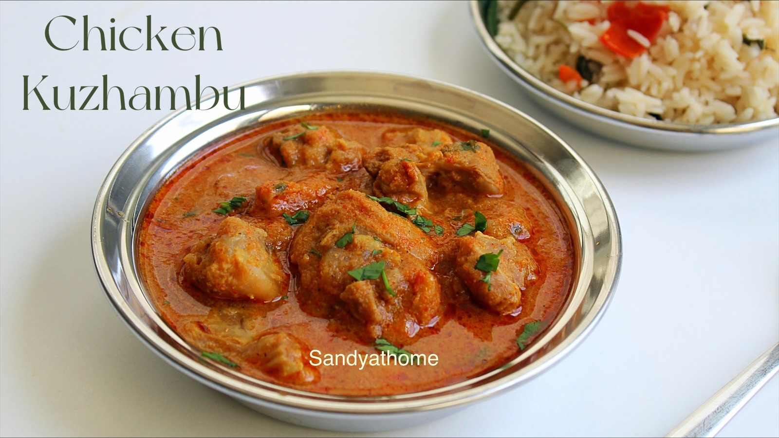 Muslim-Style Chicken Kuzhambu, How to make Chicken Kuzhambu