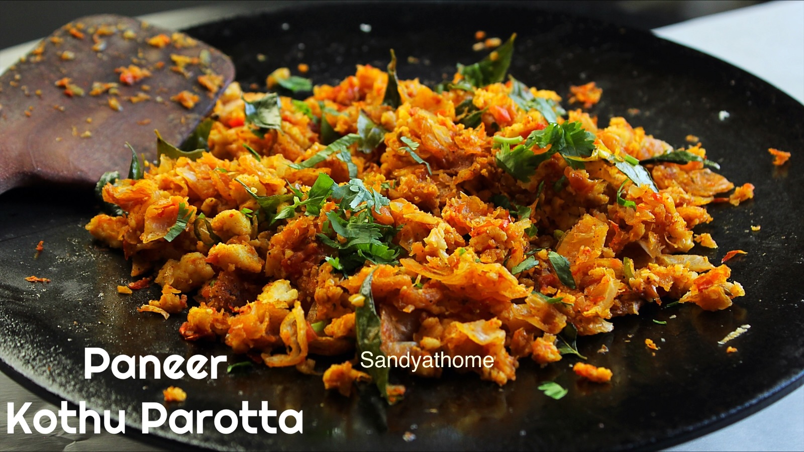 Paneer Kothu Parotta, How to make Kothu parotta with paneer