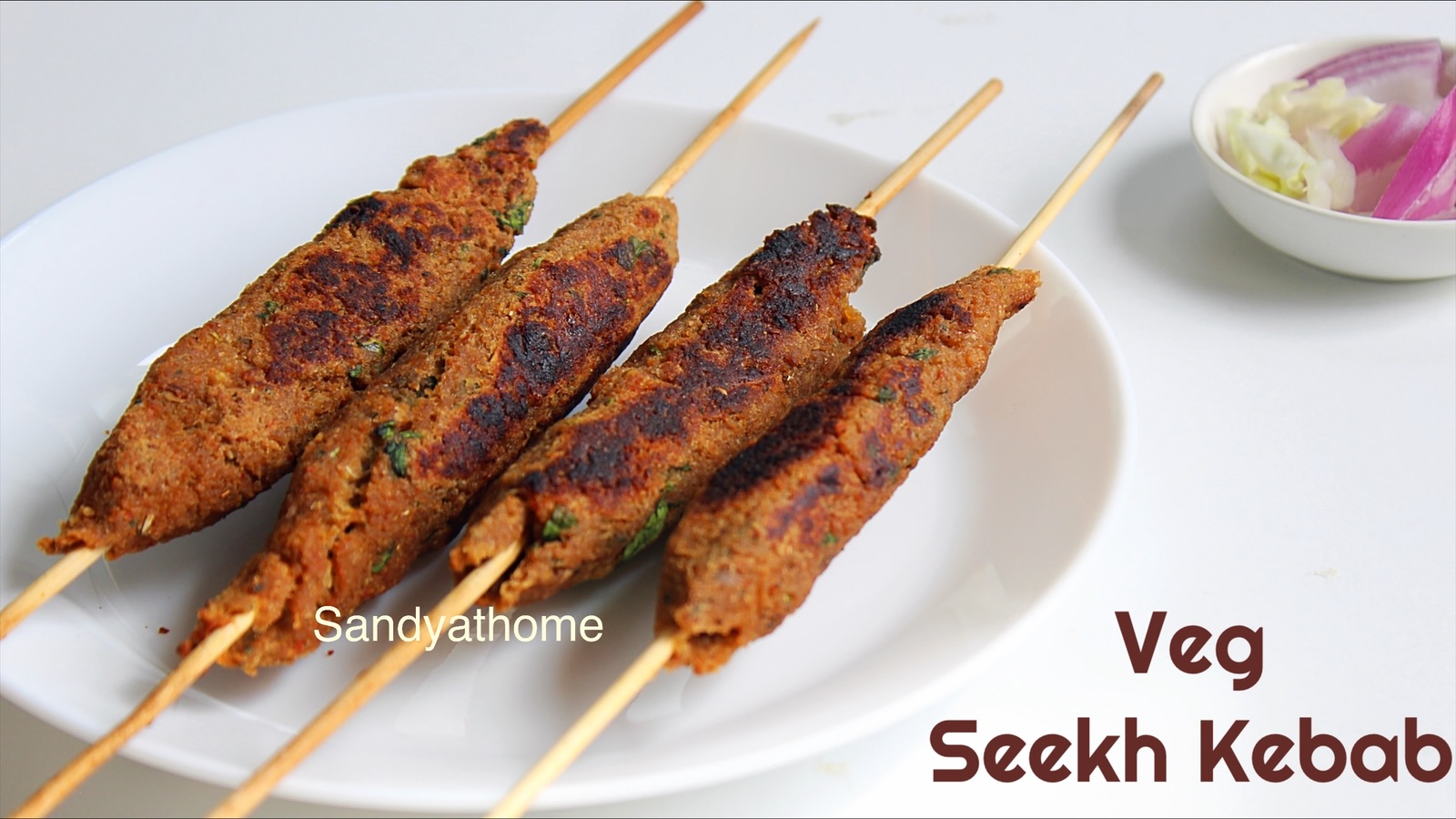 Soya Seekh Kebab, Veg kebab, How to make Vegan Kebab
