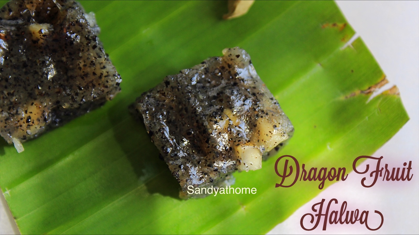 Dragon Fruit Halwa, How to make Fruit Halwa