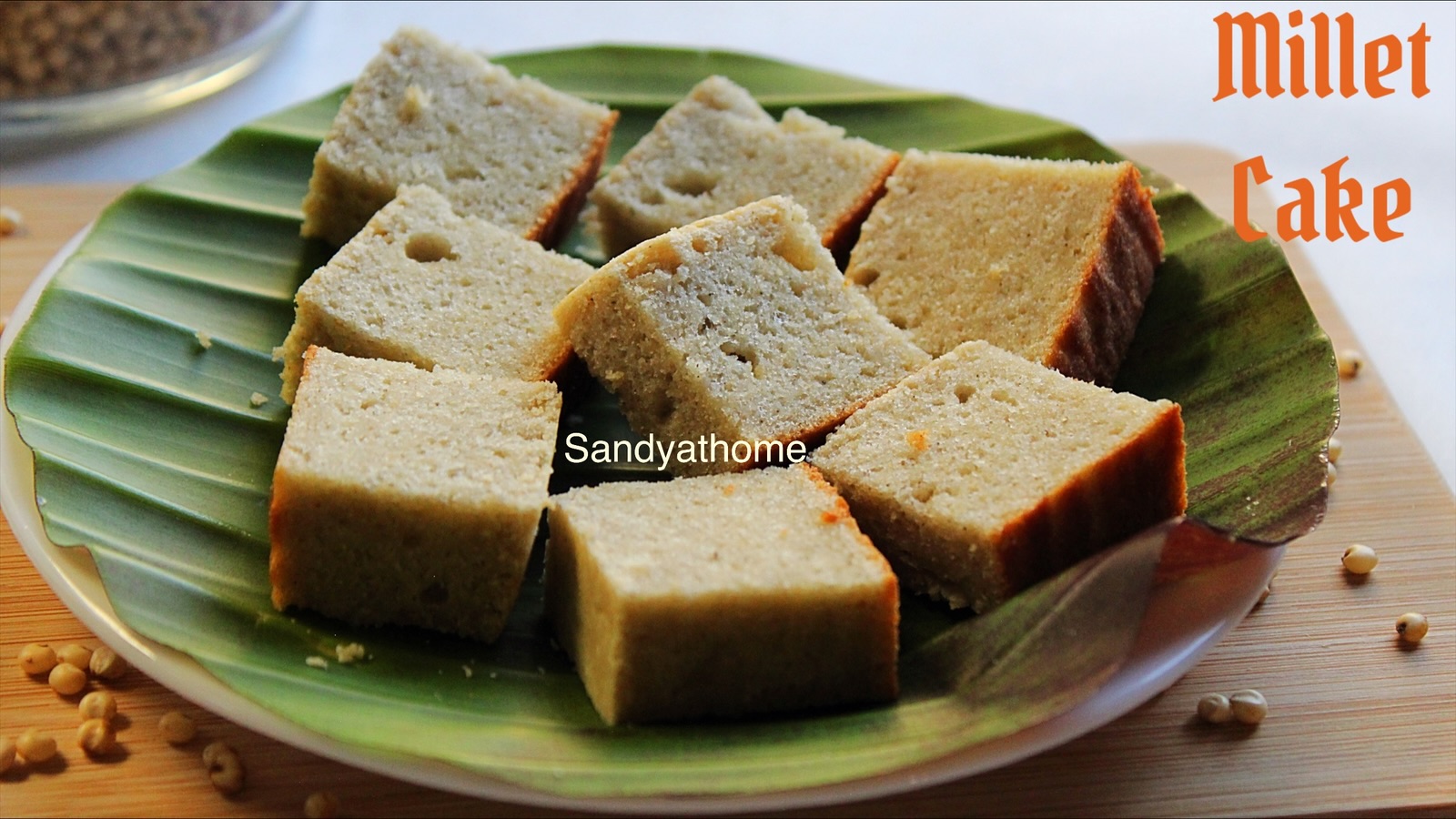 100% Jowar Sponge Cake, How to make Gluten-Free Millet Cake