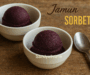 Jamun sorbet recipe, How to make Fruit Sorbet