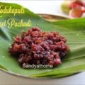 Konakka sweet pachadi recipe made with Manila tamarind, jaggery, cardamom, and dry ginger – traditional Tamil no-cook summer side dish revived by Sandhya Riyaz