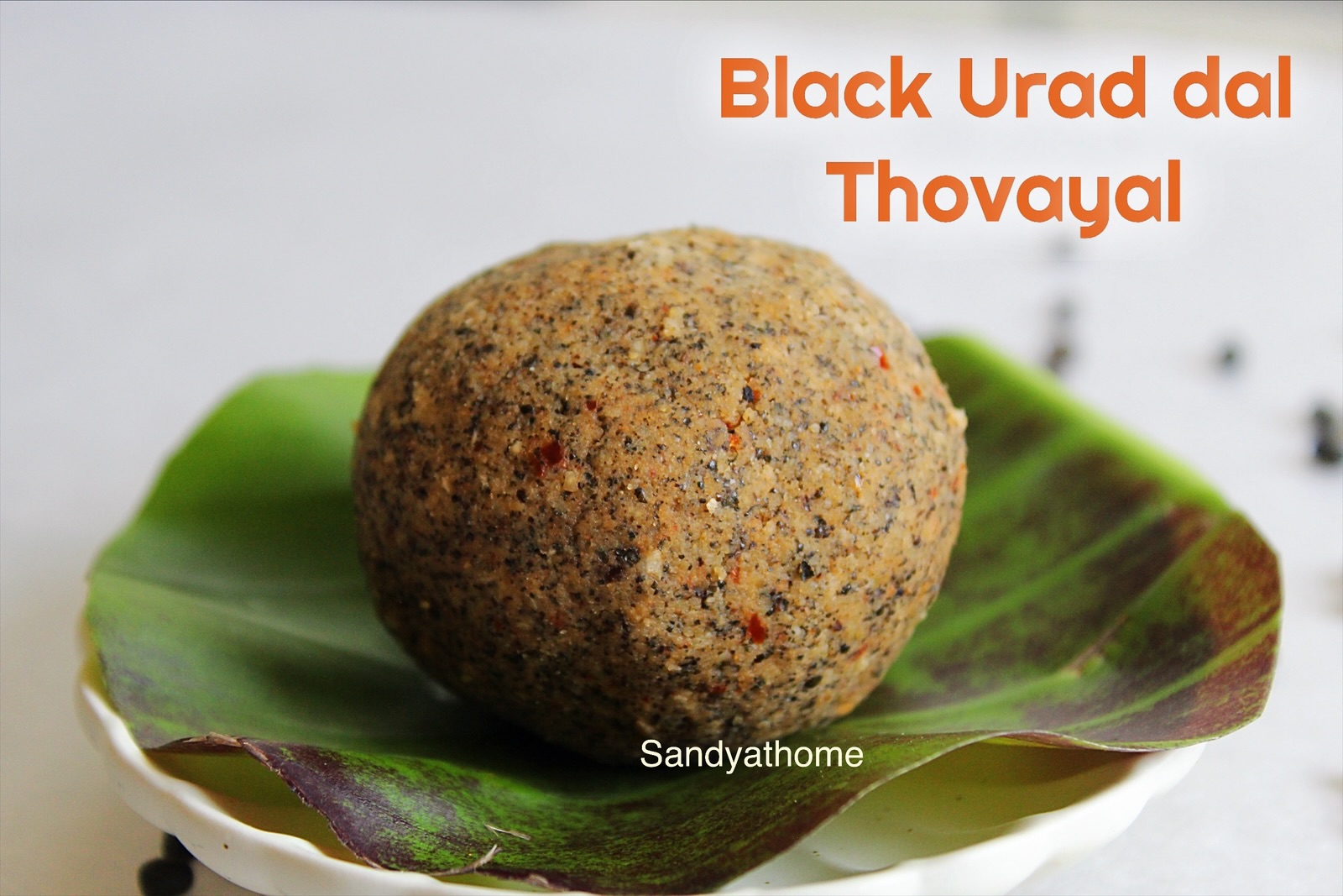 Karuppu Ulundhu Thogayal, How to make Black Urad Dal Thogayal