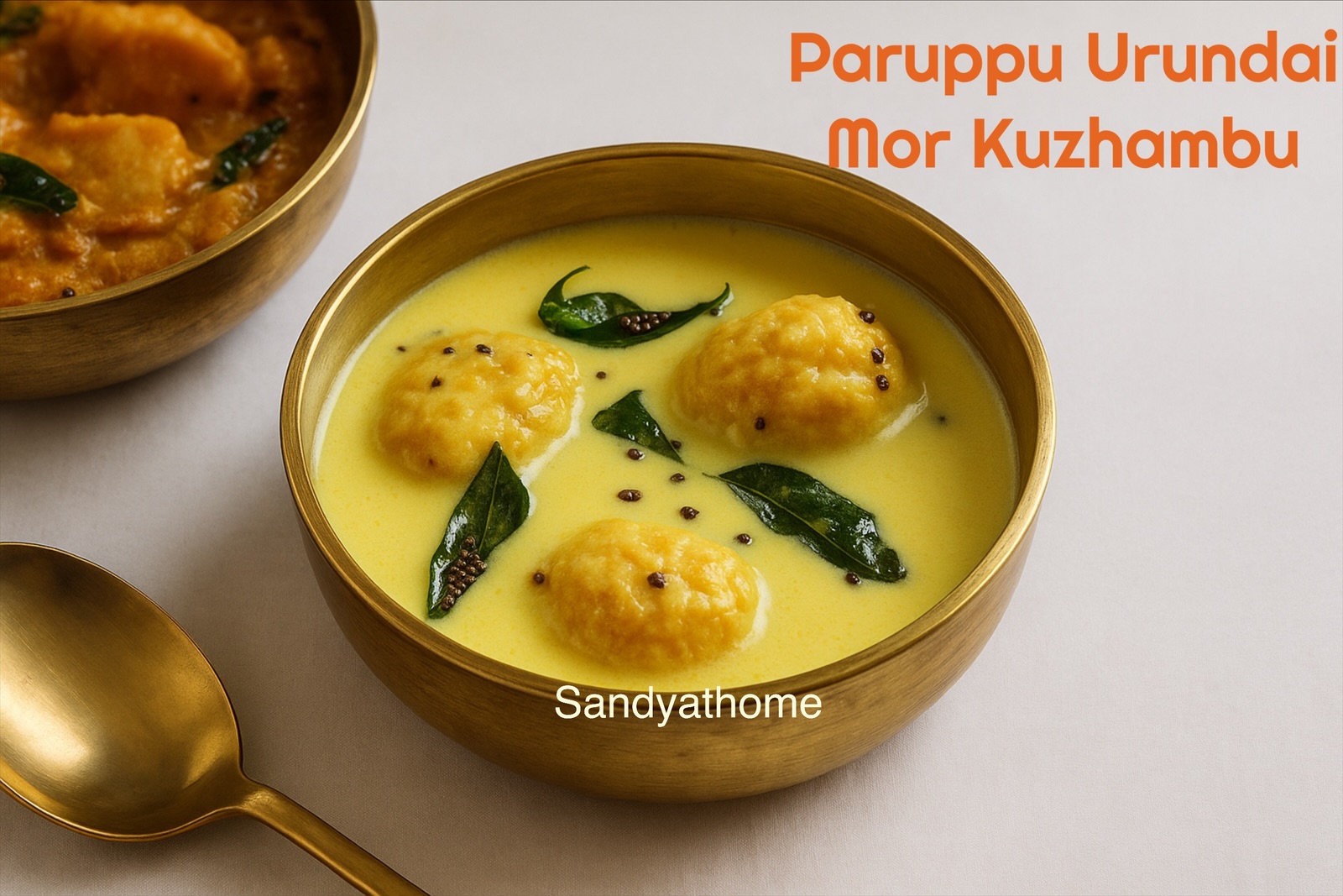 Paruppu Urundai Mor Kuzhambu, How to make Mor Kuzhambu