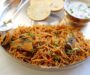 Mushroom Semiya Biryani, How to make Semiya Biryani