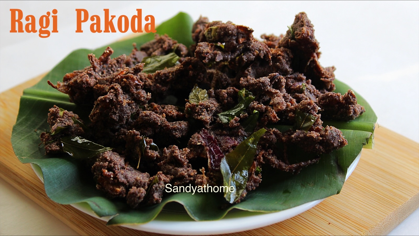 Millet Pakoda, How to make Ragi onion Pakoda, Ragi Snacks