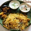 Dondakaya dum biryani sealed and cooking on dum without onion or tomato