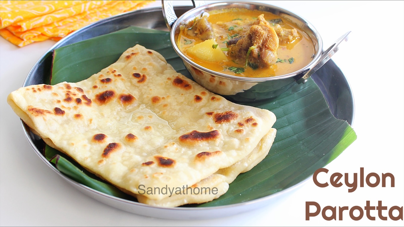 Ceylon Parotta, How to make Plain Ceylon Parotta