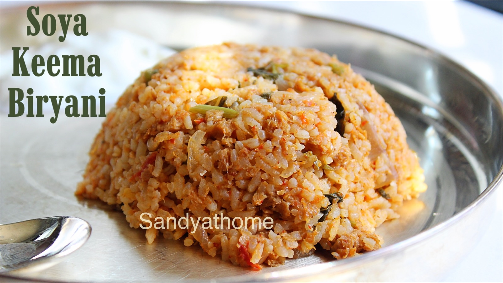 Soya Keema Biryani, How to make Veg Keema Biryani