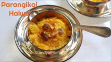 Parangikai Halwa with Coconut Milk, How to make Pumpkin Halwa