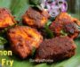 Salmon Fish Fry, Cheppala Fry, How to make Meen Varuval
