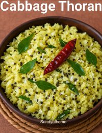 Cabbage Thoran, How to make Cabbage Stir Fry