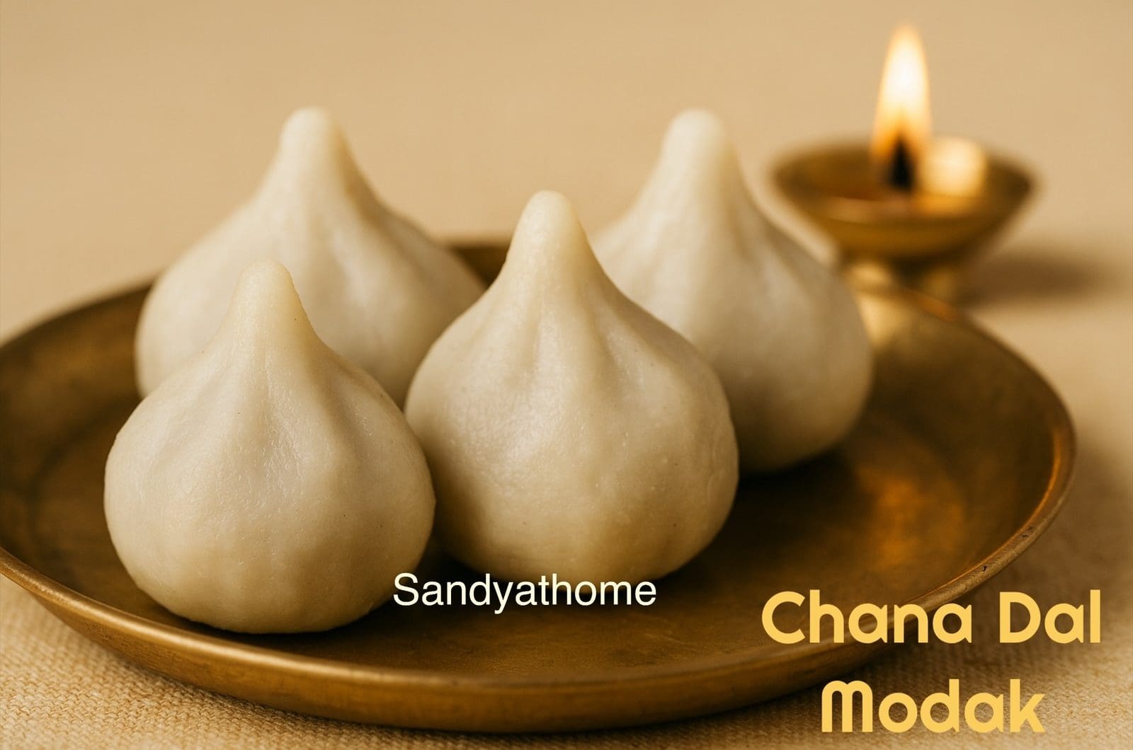 Chana Dal Modak, How to make Kadalai Paruppu Kozhukattai 