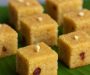 Panchamirtham Rava Cake, How to make Eggless Panchamrutham Rava Cake