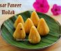 Kesar Paneer Malai Modak, How to make Kesar Paneer Modak