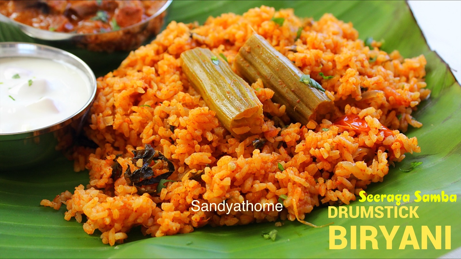 Drumstick Biryani, Munakkaya Biryani, How to make Murungakkai Biryani