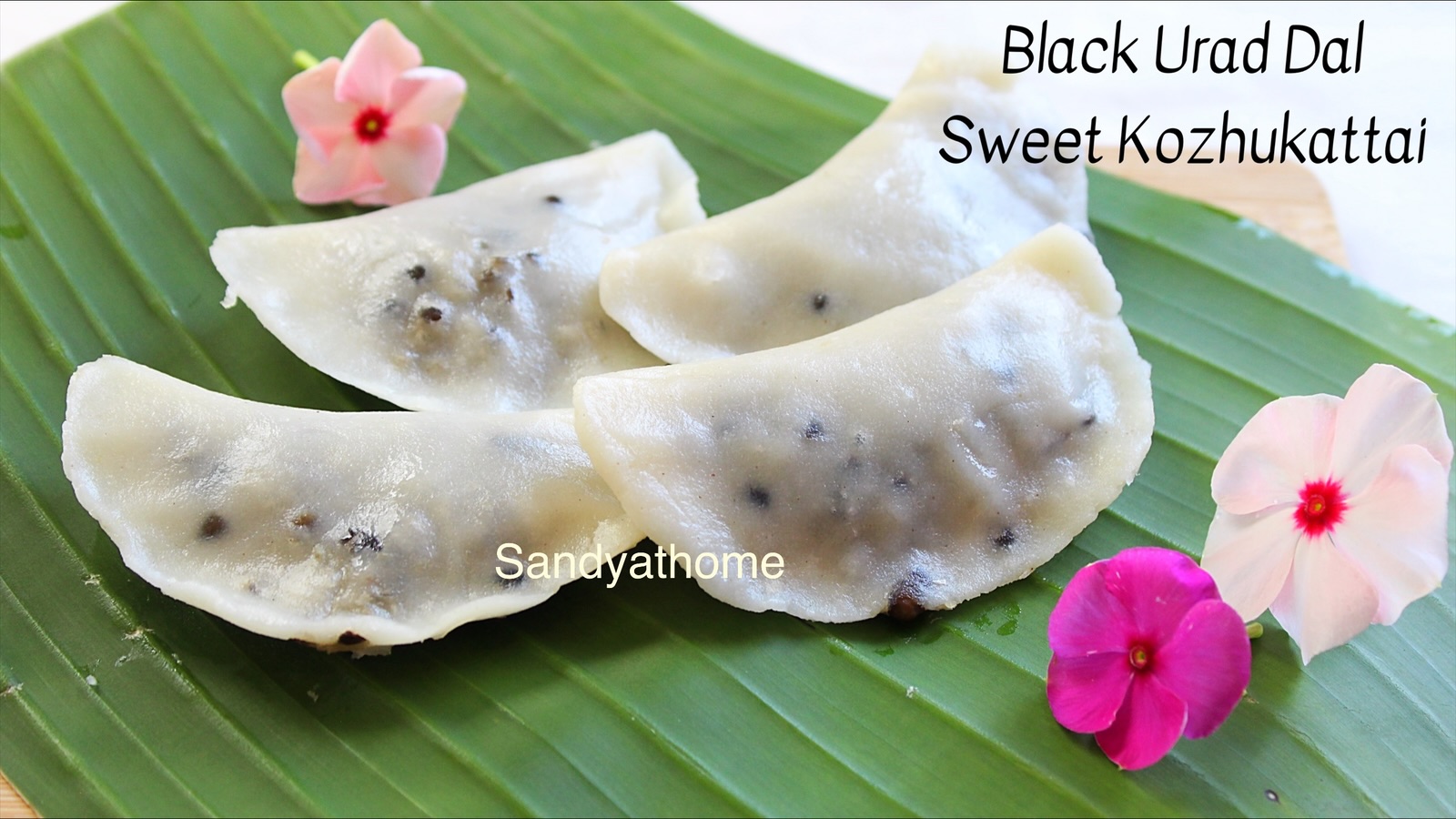 Black Urad Dal Sweet Kozhukattai, How to make Karuppu Ulundhu Kozukattai