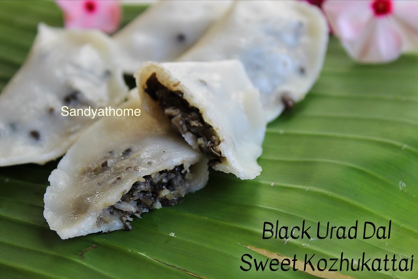 Traditional Tamil sweet modakam stuffed with black urad dal and jaggery coconut filling – festive kozhukattai recipe