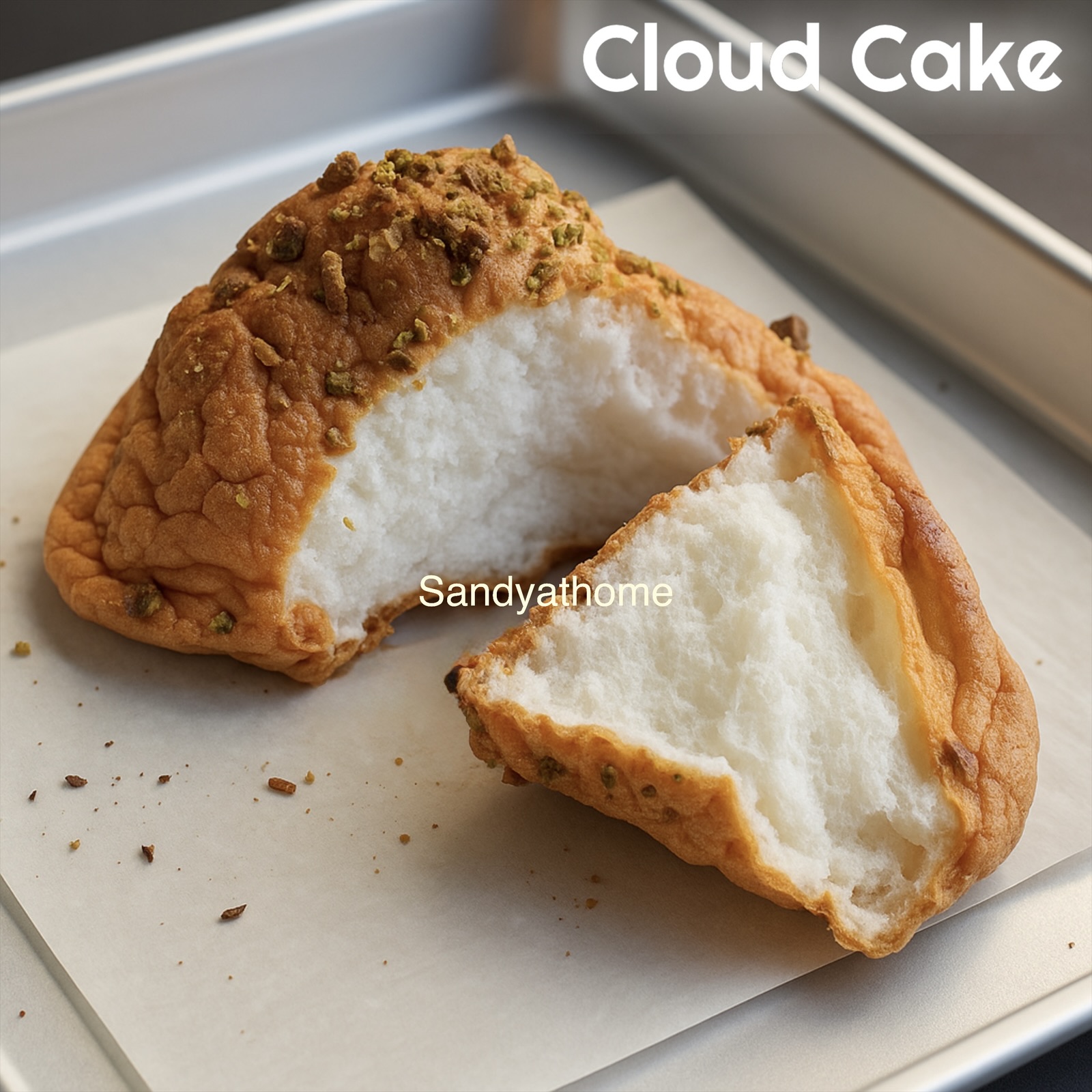 Viral Cloud Cake, How to make Vanilla Cloud Cake