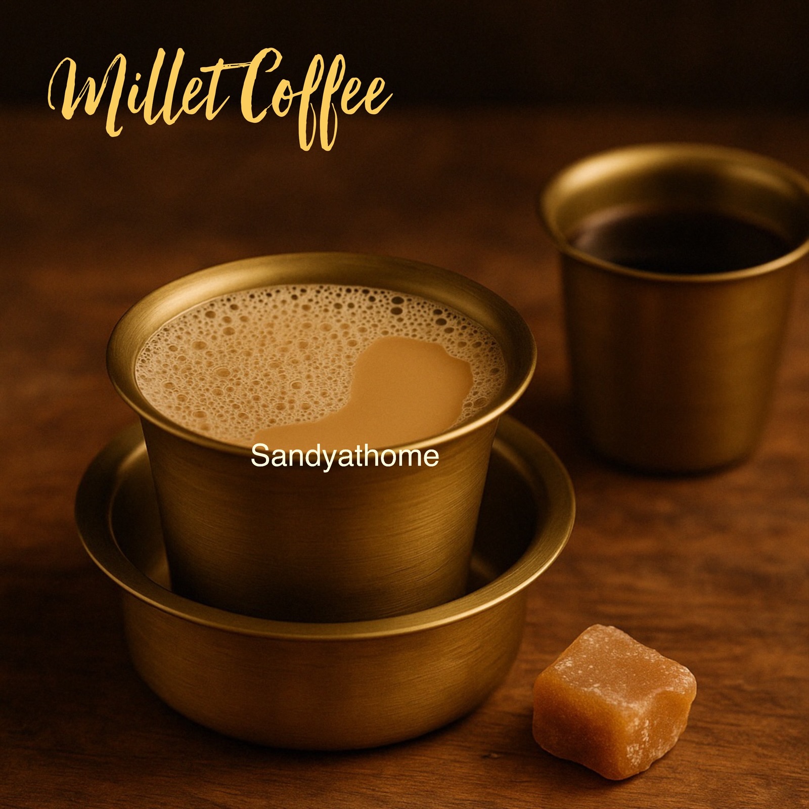 Millet Coffee, How to make Millet Latte