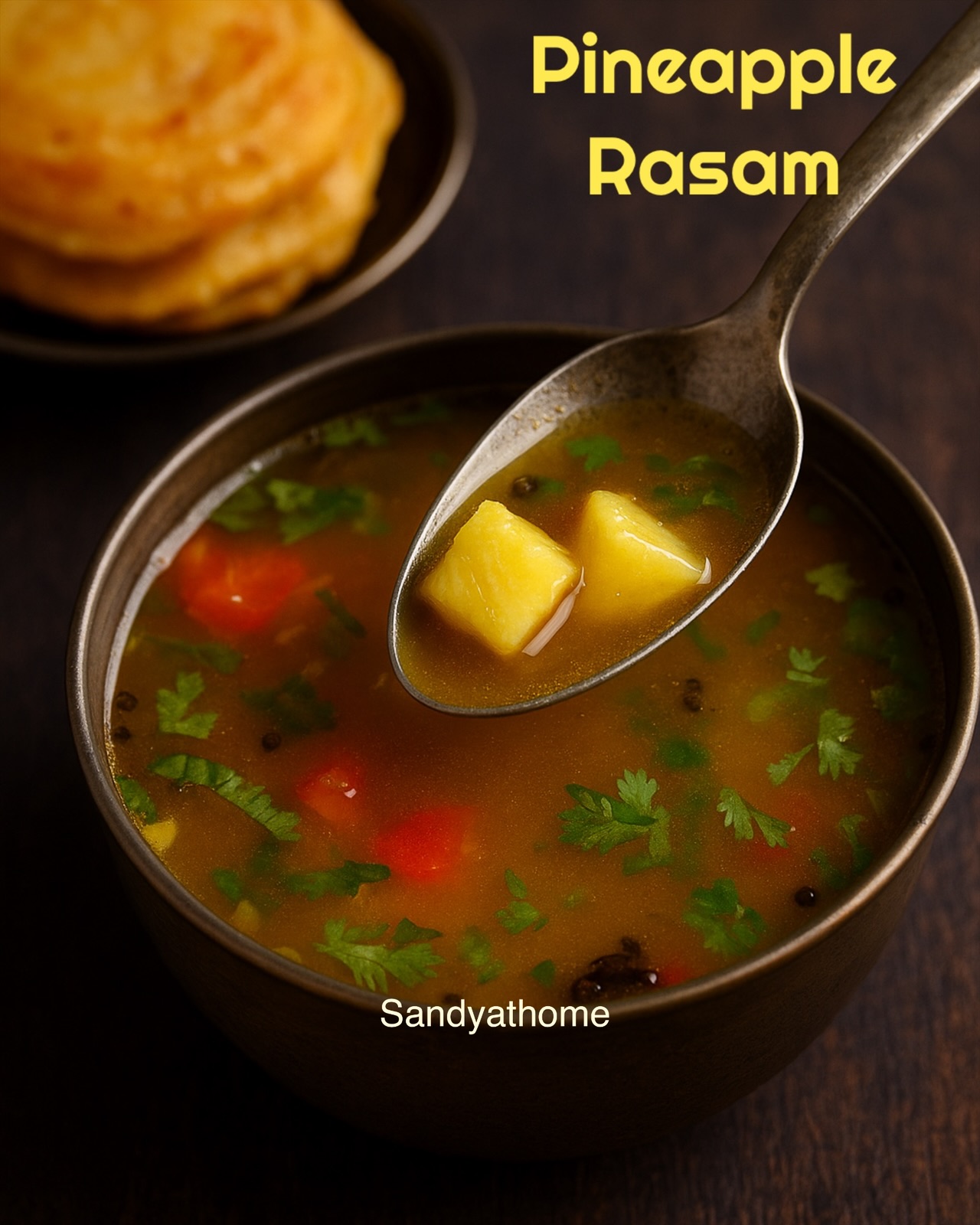 Pineapple Rasam, How to make Pineapple Charu