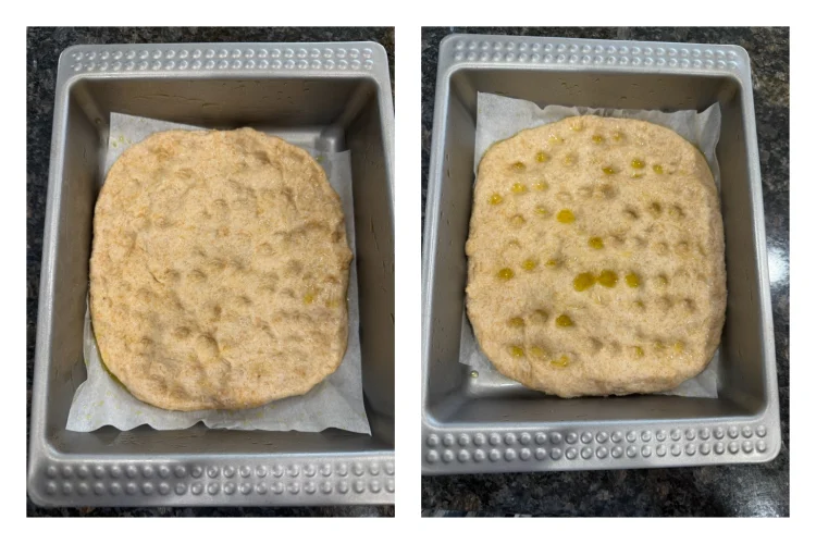 halloween focaccia bread