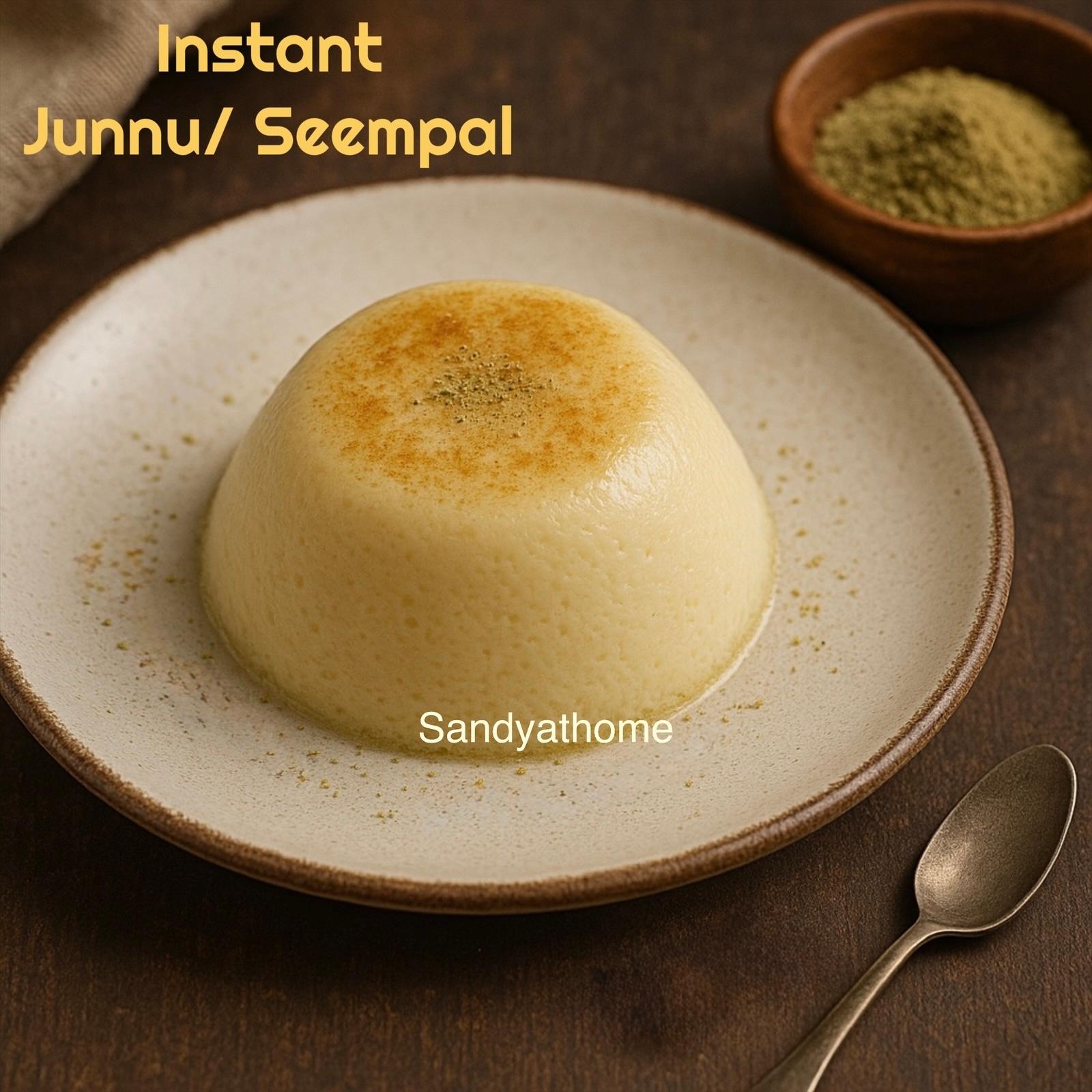 Instant Junnu Recipe, How to make Instant Kharvas