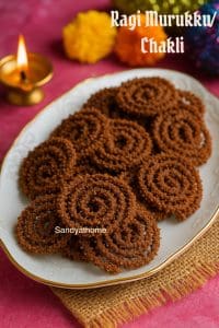Ragi Murukku, How to make Ragi Chakli, Millet Murukku