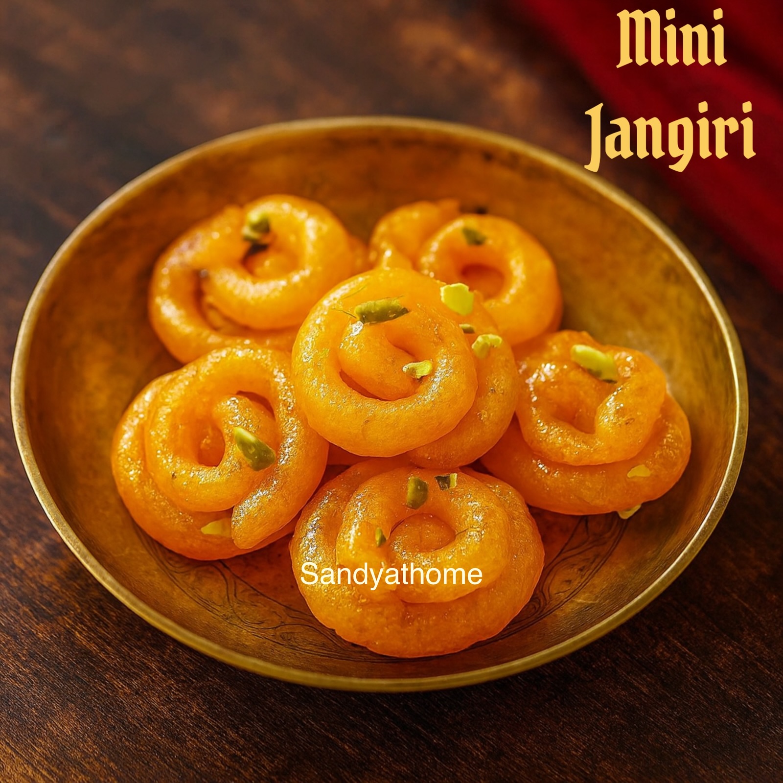 Mini Jangiri, How to make Mini Imarti