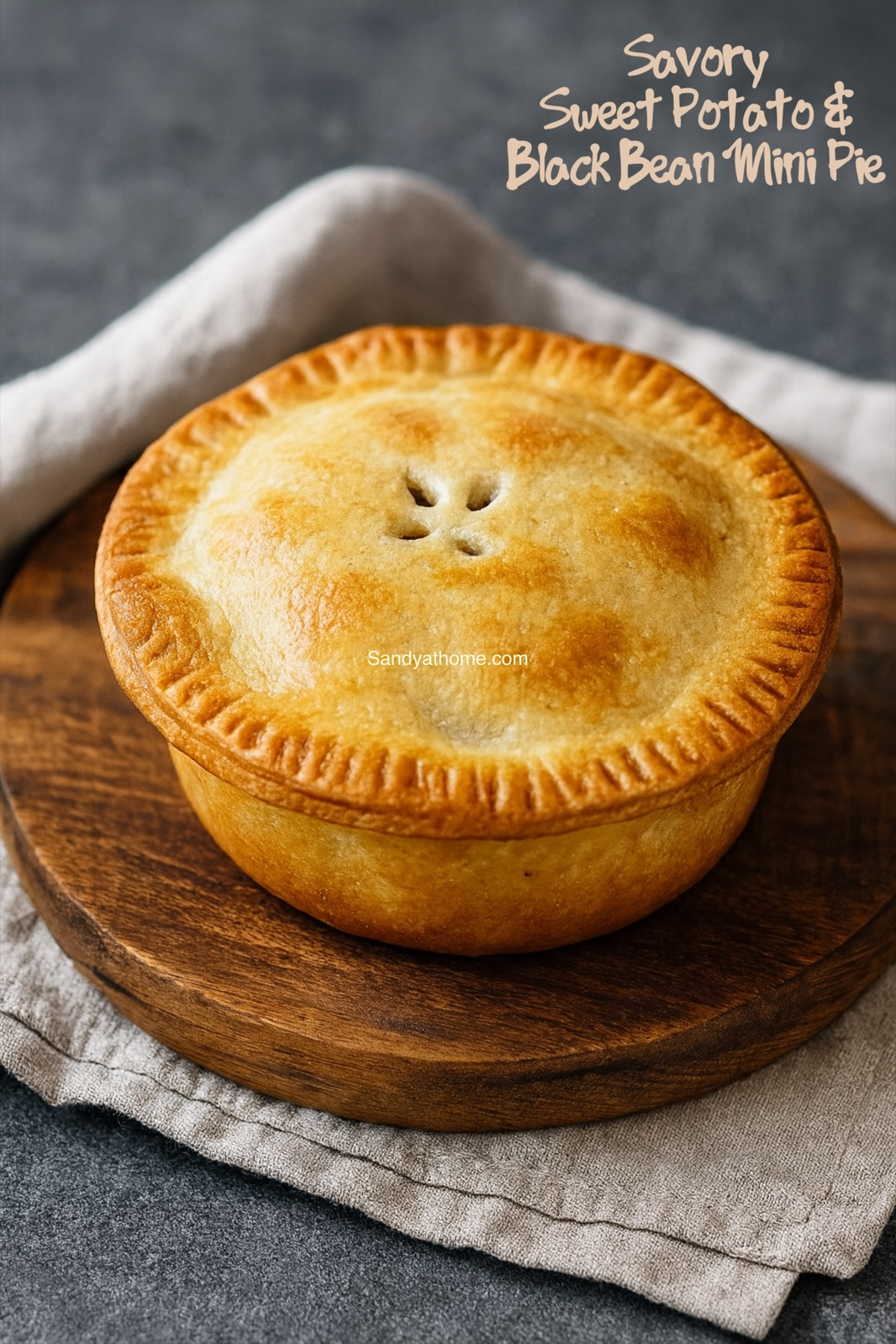 Eggless Sweet Potato Pies with Black Beans, How to make Black Beans Sweet Potato Pie 