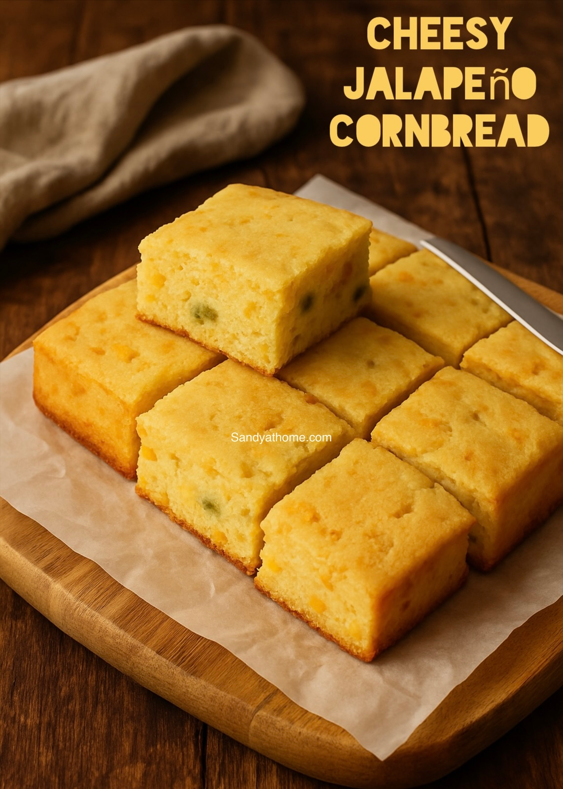 Sweet and Savory Jalapeño Cheddar Cornbread, How to make Cornbread