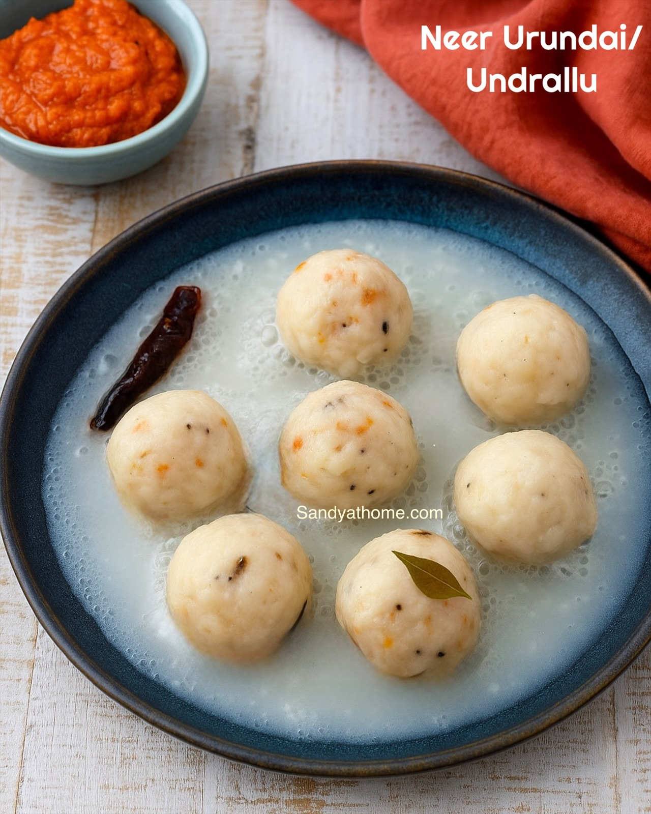 Thanni Urundai, Neer Urundai, How to make Ganji Kudumulu